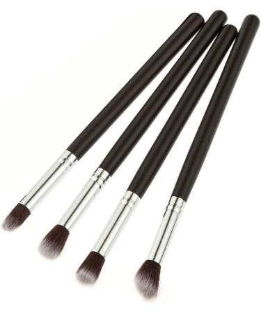 Healeved 8 Pcs Eye Make-up Brush Kit Theive Cosmetics Eye Shadow Brushes Makeup Tool Lip Scrubber Brush Black - Buy Online on GoSupps.com