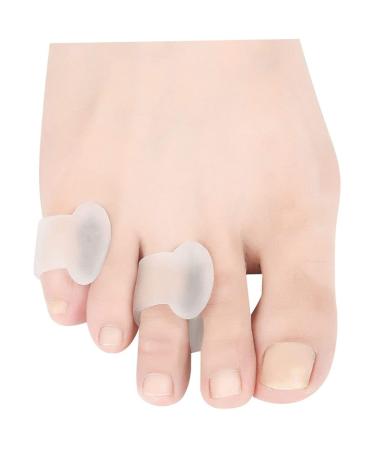 Pinky Toe Separators Translucent Gel Toe Protector Spreader Small Silicone Toe Spacers