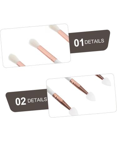 Housoutil 3pcs Eye Shadow Brush Eyeshadow Eye Makeup Brush Handheld Small Makeup Brush Travel Kit Simple Woman - Buy Online on GoSupps.com