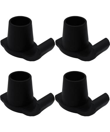 Walker Glide Skis 4 Pcs Universal Fit Walker ski Glides Easy to Use Rubber Walker Glides Walker Feet Replacement (Black-4pc) - Buy Online on GoSupps.com
