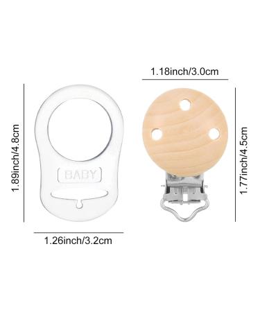 Premium Silicone Pacifier Clips & Chains | Adjustable Pacifier Holders for All Babies - Buy Online on GoSupps.com