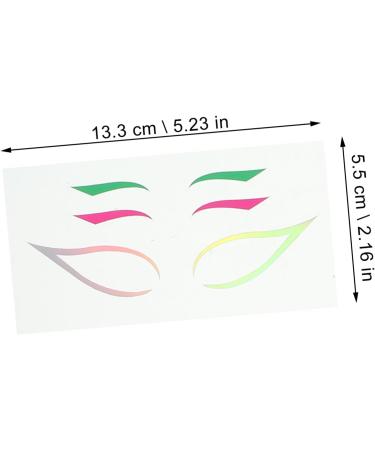  VINTORKY Set of 4 Styles for Eyes Natural Self-Adhesive Eyeliner Comfortable and Easy to Apply - Buy Online on GoSupps.com