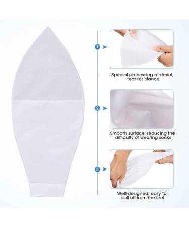 Apunthize Compression Stockings - Open Toe Compression Socks for Men & Women | 10 Pieces Easy to Use Applicator - Buy Online on GoSupps.com