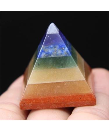 Natural Crystal Rough 7 Chakra Multi-Stone Reiki Healing Spiritual Gemstones Energy Generator Gifts - Buy Online on GoSupps.com