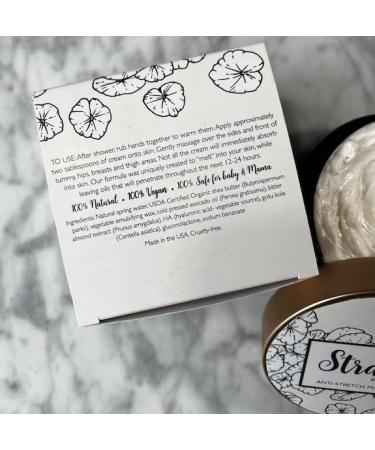 Anti-Stretch Mark Cream - Paraben-Free Hypoallergenic & Safe for Pregnancy - 8 oz - Buy Online on GoSupps.com