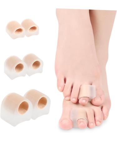 BESPORTBLE 2 Pairs Toe Separator Bunion Cushion Sleeves - Big Toe Separators for Men - Multi-Use Tool for Bunion Relief - Thumb Protector Included - Buy Online on GoSupps.com