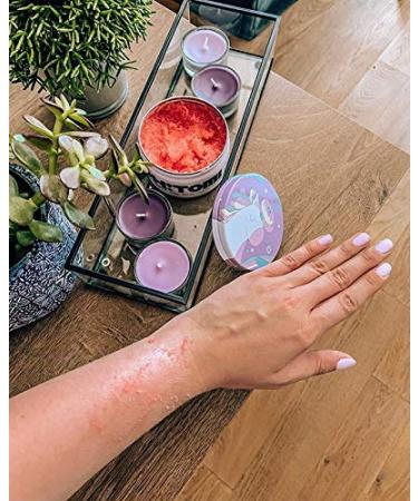 Oh! Tomi Body Peeling Rainbow - Shea Sugar Scrub with Vitamins & Minerals | Natural Skin Care Body Scrubs for All Skin Types | 250g - Buy Online on GoSupps.com