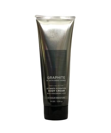 Bath and Body Works Men's Collection Ultimate Hydration Ultra Shea Body Cream 8 Oz 2 Pack (Graphite) - Hydrating Men's Body Cream Set - Buy Online on GoSupps.com