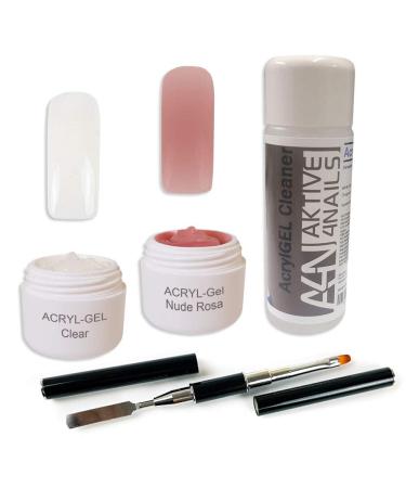 AcrylGel PolyGel with high viscosity - extremely stable - nail gel set modeling gels UV/LED (AcrylGel Basic 2)