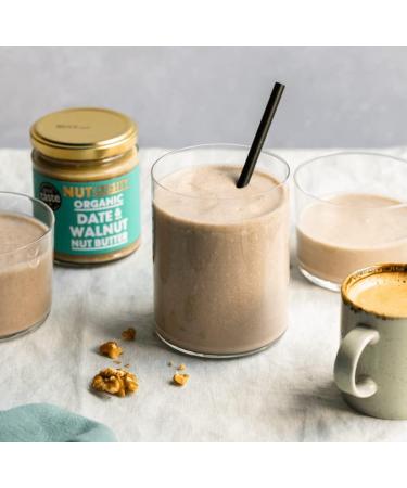 Organic Nut Butter (2 x 170g) Vegan Gluten-Free - Date & Walnut - Buy Online on GoSupps.com