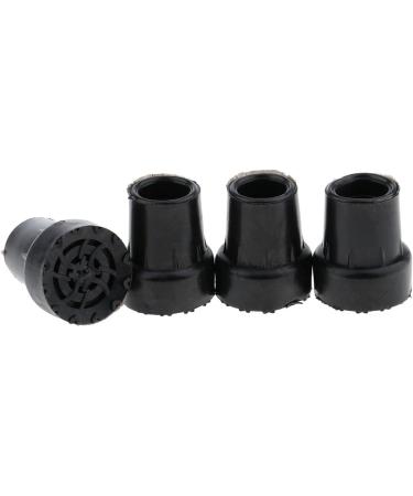 B Baosity 4pcs Replacement Rubber Tips End for Hiking Walking Trekking Poles Black 19mm - Buy Online on GoSupps.com
