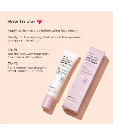 Hanskin Real Complexion Hyaluron Eye Serum 0.84 fl oz - Hydrating & Brightening - Buy Online on GoSupps.com
