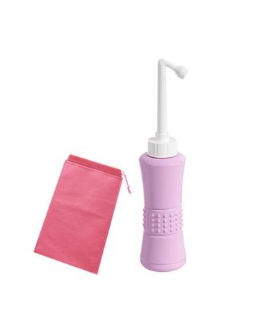 Brigtviee Po -shower - travel bidet - Mobile travelable bidet - hygienic cleaning on the way - 75 angle nozzle and travel bag - vaginal shower - intimate shower - 500 ml peri Bottle