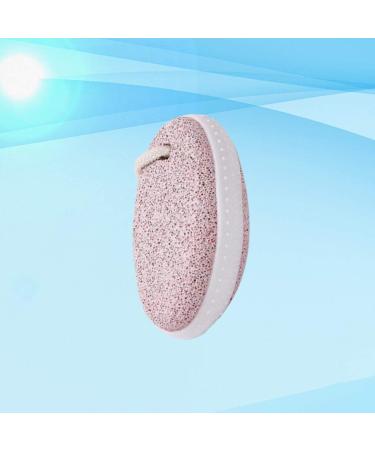 Exceart Pumice Stone Pedicure Tool | Hard Skin Callus Remover & Foot File for Soft Feet | Natural Pink Foot Peeling Treatment - Buy Online on GoSupps.com