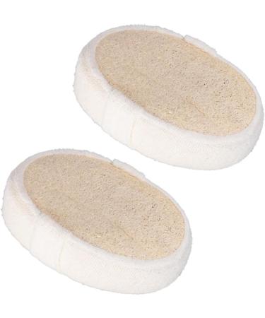 FOMIYES 4 Pcs Natural Bath Loofah Set | Exfoliating Shower Sponge | Ideal for Spa Experience - International Shipping Available - Buy Online on GoSupps.com