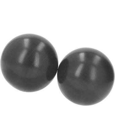 Wooden Hand Massage Balls - 2 Piece Set for Seniors | 4 cm Relaxing Rotating Health Supply - Buy Online on GoSupps.com