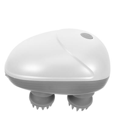 Fomiyes 2 sentences Head massager scalp massager scalp massage device Neck massage tool Head and head skin massage device Massage device for the scalp care deep massage brush kamm ABS