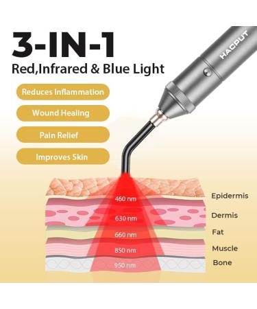 Red Light Therapy Device for Cold Sore Pain Relief - Oral & Facial Treatment - Buy Online on GoSupps.com