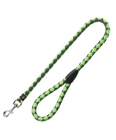 Trixie dog leash cavo leash l -xl 1.00 m 18 mm in forest green/apple - short leash for the dog with good control - for large to very large dogs - 144219 forest green/apple L - XL 1.00 m 18mm