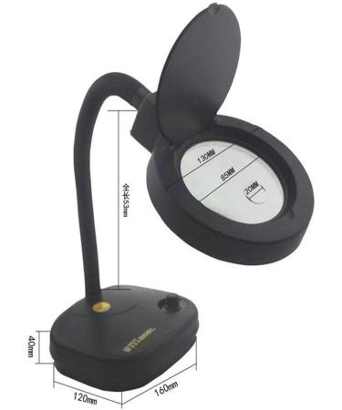 Desktop Magnifier Gooseneck Lamp Auspicious Clouds - Buy Online on GoSupps.com