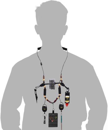 SF Fly Tying Tools Set | Fishing Lanyard Necklace with Fly Patch, Hook Remover, Leader Straightener, and More | Fishing Accessories Kit - Buy Online on GoSupps.com