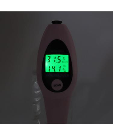 Skin Moisture Sensor Multifunctional LCD Accurate Data Digital Skin Care Water Oil Tester Handheld for Beauty Salon - Buy Online on GoSupps.com