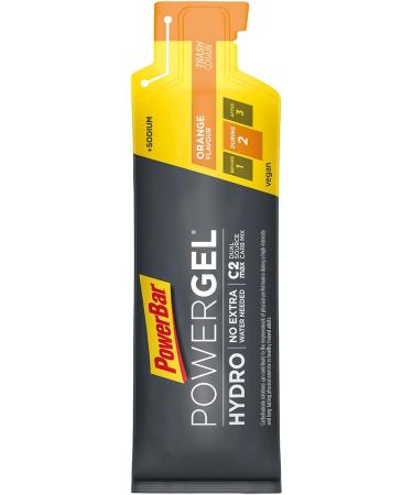 Powerbar PowerGel Hydro Orange 24x67 ml - High Carb Energy Gel with C2MAX Technology - Buy Online on GoSupps.com