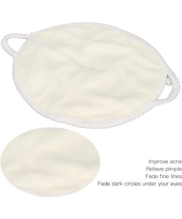 Hot Compress Facial Towel Portable Skin Friendly Reusable Skin Care Facial Towel Coral Fleece for Women for Beauty Salon for Home(One-hole mounting ear) - Buy Online on GoSupps.com