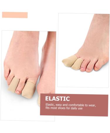 Silicone Toe Covers 2 Pairs - Gel Blister Protectors for Closed Toe Shoes - 4x2.6cm - Buy Online on GoSupps.com