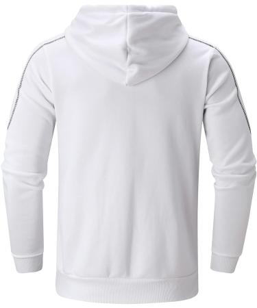 Hanxiulin Men's Training Suit - Casual Jogging Jacket & Pants Set | Sportswear with Hood | Available in 3XL - Ideal for Active Lifestyle - Buy Online on GoSupps.com
