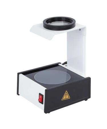 Lens stress tester with LED light source design adjustable brightness and can detect authenticity crystals