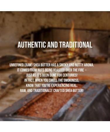 Fairale Ghana Rohe Rohe 2.77kg African Shea Butter - Handmade 100% Natural Vegan & Ivory Colored - Buy Online on GoSupps.com