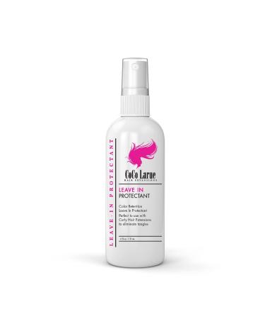 CoCo La Rue Leave In Heat Protectant Spray- Fight Against Heat Damage- No Frizzy Strands- Lightweight & Superior Heat Protection Spray For Hair Extensions 4oz (1pack) Leave In Heat Protectant Spray (1-Pack)