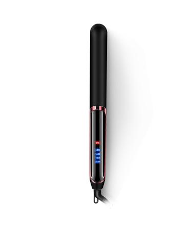 2in1 Ceramic Automatic Hair Straightener Fast Heating Lengthened Multifunctional Anion Dual-Purpose Hair Straightener (Color : Black Size : US) Us Black