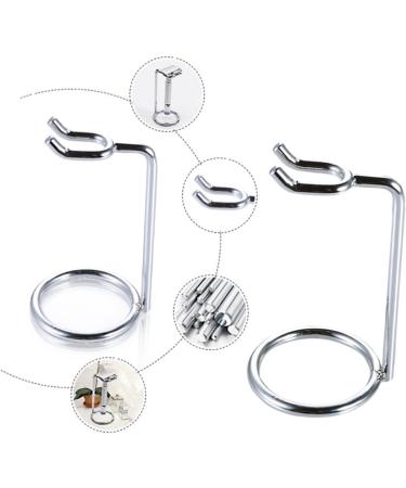 Magiclulu Razor Brush Holder for Men - Portable Double Blade Stand with Lotion Bottle | Premium Manual Metal Design - Buy Online on GoSupps.com