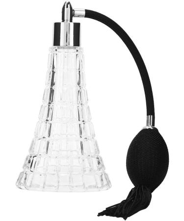 Yctze Vintage Refillable Perfume Bottle Antique Black Empty Glass Atomizer with Tassel Bulb Sprayer 75ml Ideal for Makeup Tools and Accessories - Buy Online on GoSupps.com