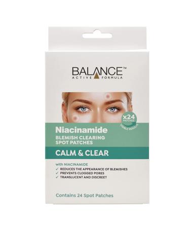 Balance Active Formula Niacinamide Spot Patches - Formulated with Niacinamide and Salicylic Acid. Reduce the Appearance of Blemishes and Redness. Target Breakouts.