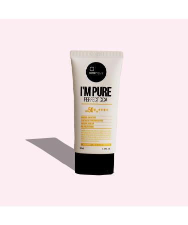 Suntique Im Pure Perfect Cica Sunscreen for Face - SPF Protection | Buy 1 Piece Internationally - Buy Online on GoSupps.com