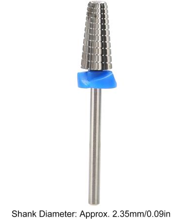 Cuticle Drill Bit Convenient Nail Removal Rotated Nail Tungsten Steel Grinding Head for Household for Nail Shop(Flat head M) - Buy Online on GoSupps.com