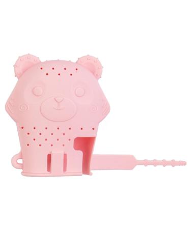 Gruwkue Bear Silicone Bite Gloves | Adjustable Baby Bite Ring Toys | Anti-Drop Silicone Gloves for 3+ Months - Buy Online on GoSupps.com