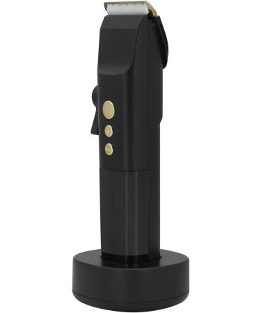 Buy Rechargeable Hair Clippers for Men - Titanium Ceramic Blade Electric Pusher with LCD Display & Charging Stand - Buy Online on GoSupps.com