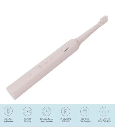 Buy Garosa Electric Toothbrush - Powerful Rechargeable Toothbrush with Smart Timer for Adults & Kids (Pink) | Best Toothbrush Kit Online - Buy Online on GoSupps.com