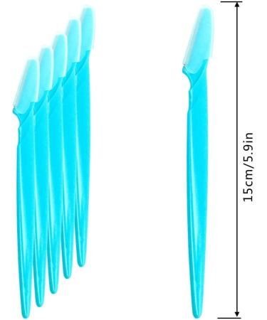 CKANDAY 24 Pieces Eyebrow Trimmer Women Men with Precision Cover Green Pink Yellow - Buy Online on GoSupps.com