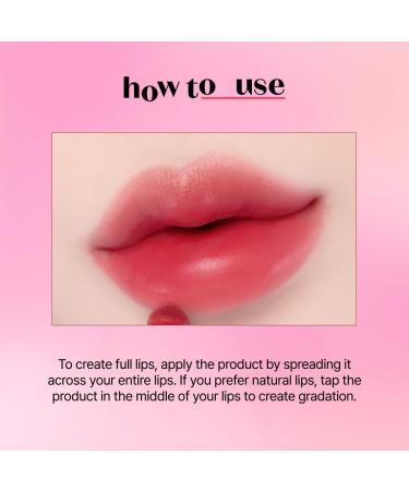ETUDE Dear Darling Marker Tint #1 Raspberry Pop | Hydrating Long Lasting Lip Stain | High Pigmented Korean Lip Tint | Easy Application Red Lip Maker - Buy Online on GoSupps.com