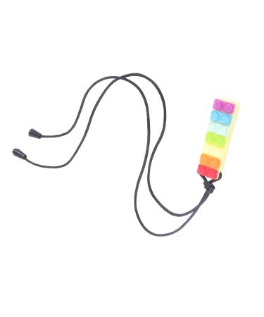 Buy Colorful Non-Toxic Baby Bite Ring Necklace - Sensory Silicone Chew Toys (5 Pieces) | Safe & Soft Teething Solution for Newborns - Buy Online on GoSupps.com