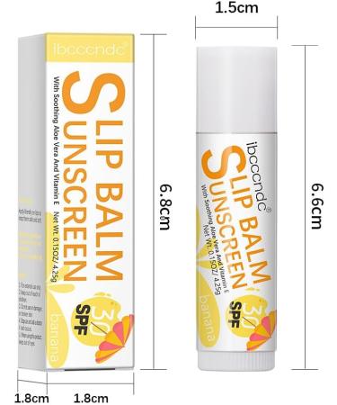 Spf Lip Balm Sunscreen Lip Balm Moisturizing Coconut Lip Balm Lip Balms Lip Care With Natural Oils For 24h Moisture Care Gifts For Teenage Girls 1PC (Coconut) - Buy Online on GoSupps.com