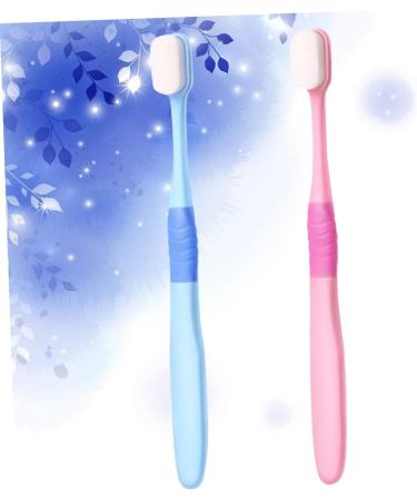 FOYTOKI 2pcs Postpartum Toothbrushes - Gentle Oral Care Tools for New Moms | Soft Bristle Toothbrushes for Postnatal Hygiene - Buy Online on GoSupps.com