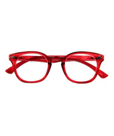 Lollipop reading glasses red 1.50 dpt.