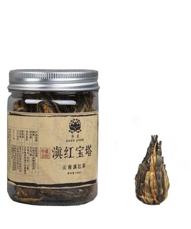 60g (0.13lb) Yunnan fait la main Dianhong noir th petite pagode Puer th chinois en conserve fait la main th noir gongfu th rouge Dian hong th vert nourriture th chinois