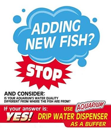 Premium Aquarium Water Conditioner & Clarifier for Fish Tanks | Drip Dispenser for Ich & Shrimp Treatment - Buy Online on GoSupps.com